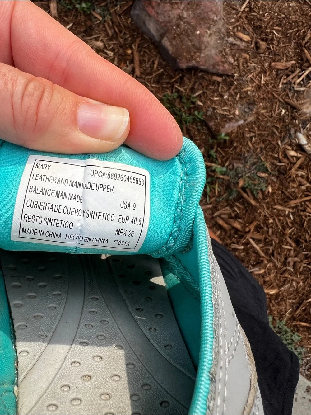 Eddie Bauer Grey and Teal Outdoor Sport Sandals